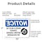 Signmission Wheels Must Be Chocked OSHA Notice Sign, Plastic, 10in W x 7in L, 2PK OS-2PACK-NS-P-710-L-16909 - alternate 6